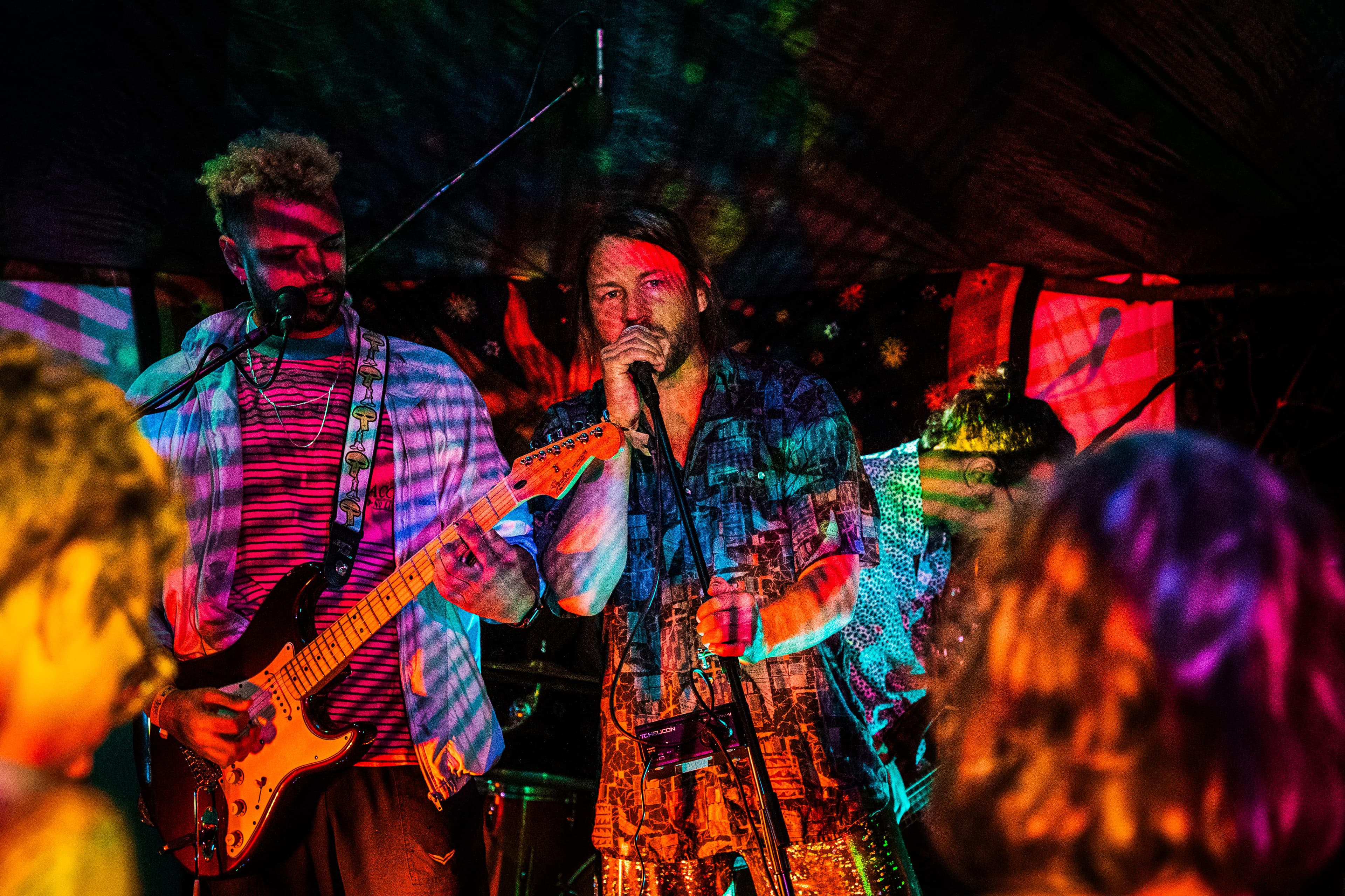 Contact section background